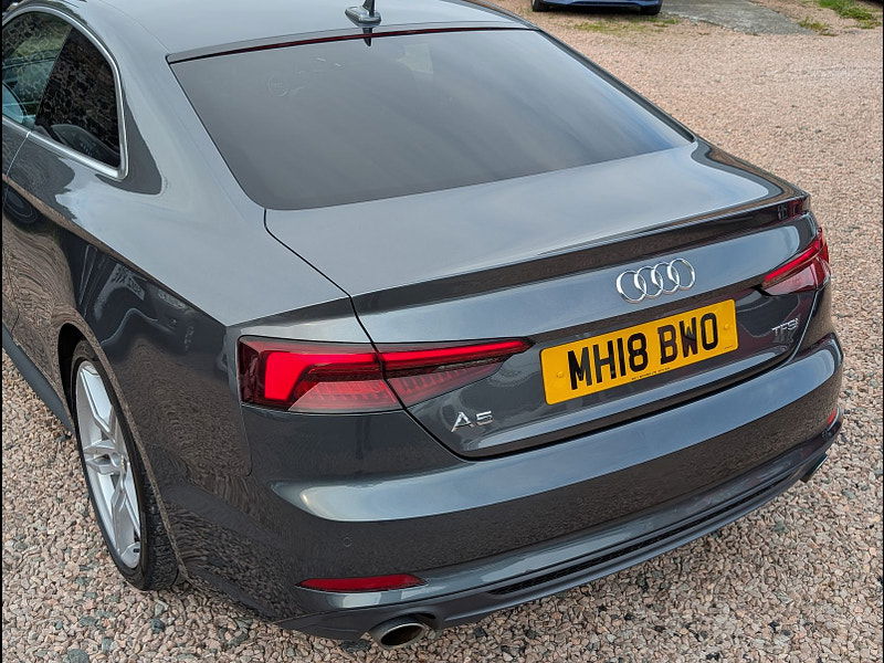 Audi A5 2.0L S Line TSFi Auto Coupe 2dr Petrol Semi Automatic Euro 6 (188 bhp) 2dr Semi Automatic 2025
