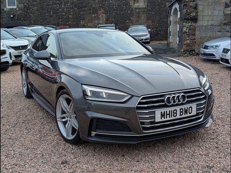 Audi A5 2.0L S Line TSFi Auto Coupe 2dr Petrol Semi Automatic Euro 6 (188 bhp) 2dr Semi Automatic 2025