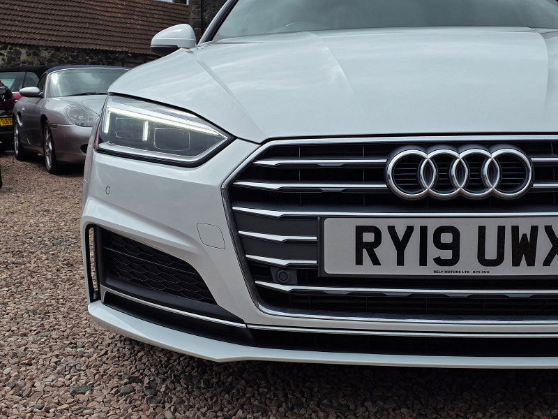 Audi A5 2.0L Sportback 40 TFSI S Line Semi-Auto Coupe 5dr Petrol Semi Automatic Euro 6 (188 bhp) 5dr Semi Automatic 2025