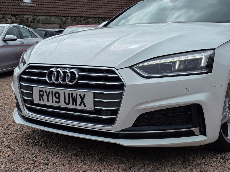 Audi A5 2.0L Sportback 40 TFSI S Line Semi-Auto Coupe 5dr Petrol Semi Automatic Euro 6 (188 bhp) 5dr Semi Automatic 2025
