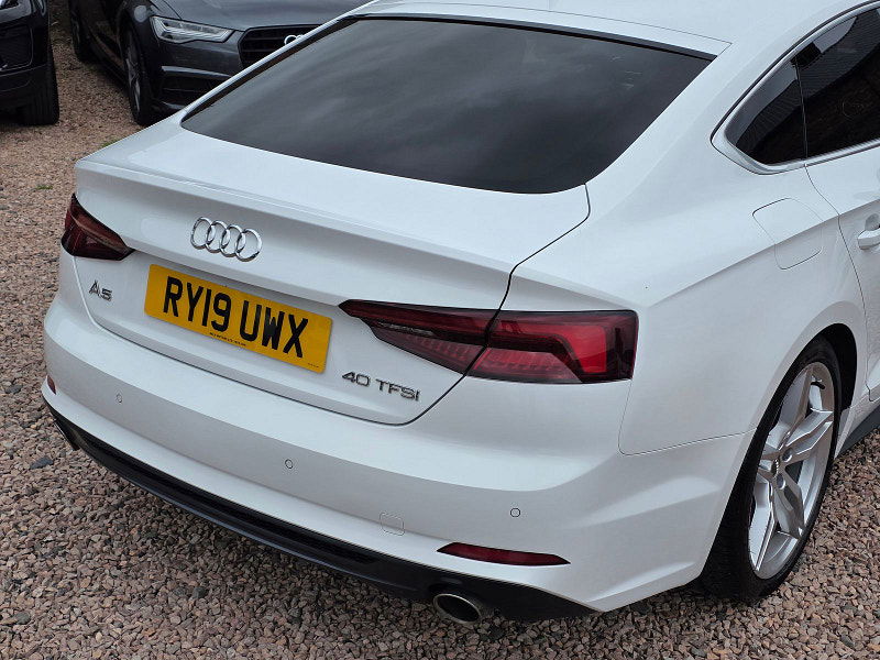 Audi A5 2.0L Sportback 40 TFSI S Line Semi-Auto Coupe 5dr Petrol Semi Automatic Euro 6 (188 bhp) 5dr Semi Automatic 2025