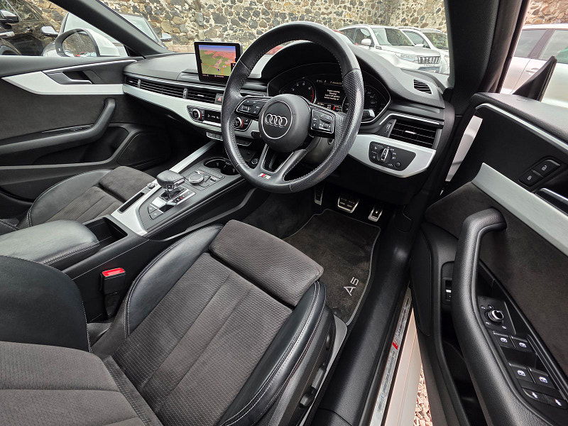 Audi A5 2.0L Sportback 40 TFSI S Line Semi-Auto Coupe 5dr Petrol Semi Automatic Euro 6 (188 bhp) 5dr Semi Automatic 2025