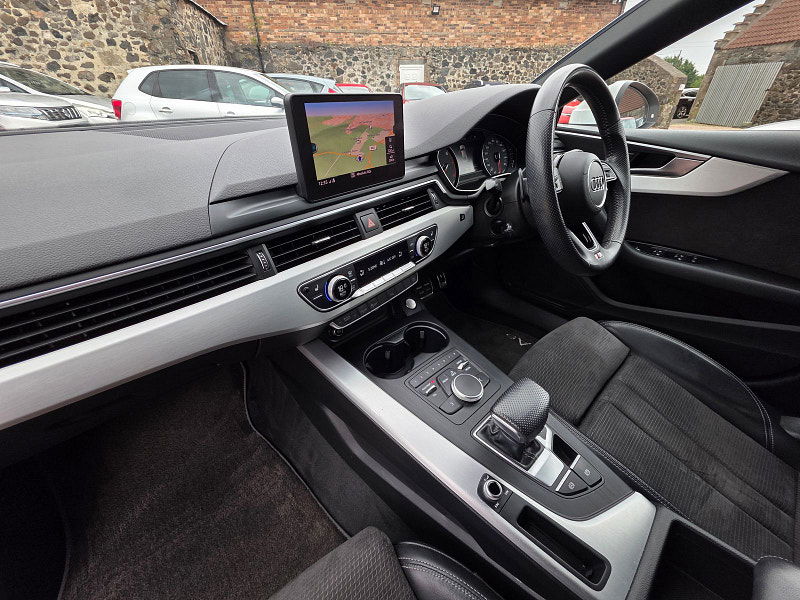 Audi A5 2.0L Sportback 40 TFSI S Line Semi-Auto Coupe 5dr Petrol Semi Automatic Euro 6 (188 bhp) 5dr Semi Automatic 2025