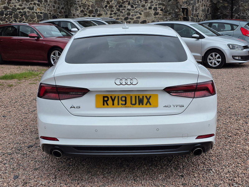 Audi A5 2.0L Sportback 40 TFSI S Line Semi-Auto Coupe 5dr Petrol Semi Automatic Euro 6 (188 bhp) 5dr Semi Automatic 2025