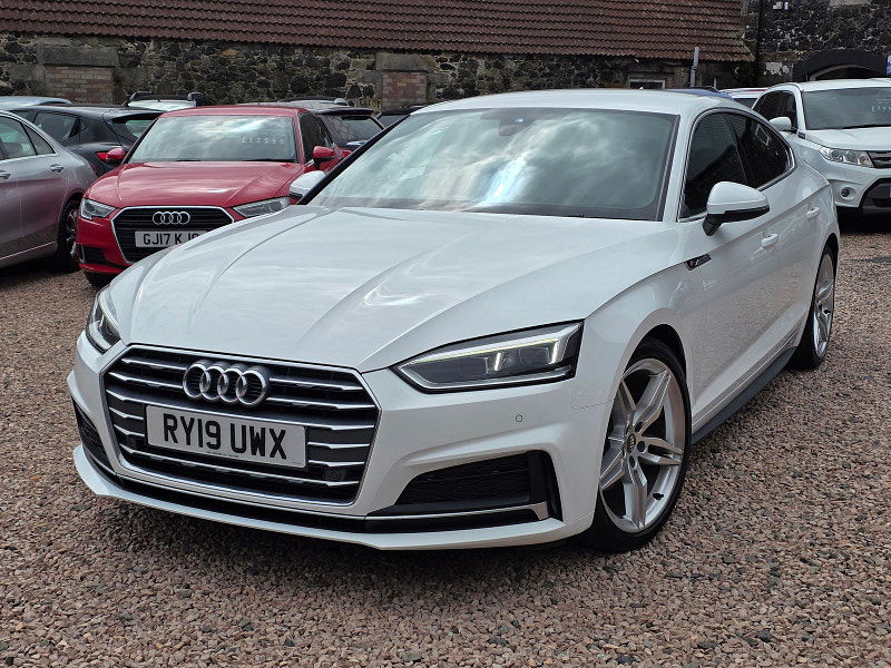 Audi A5 2.0L Sportback 40 TFSI S Line Semi-Auto Coupe 5dr Petrol Semi Automatic Euro 6 (188 bhp) 5dr Semi Automatic 2025