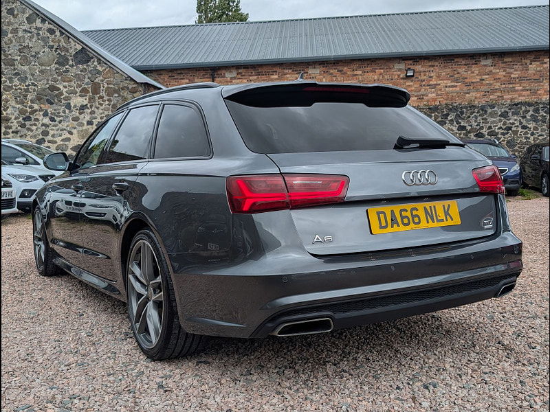 Audi A6 2.0L Black Edition TDI Ultra Semi-Auto Estate 5dr Diesel Semi Automatic Euro 6 (188 bhp) 5dr Automatic 2025