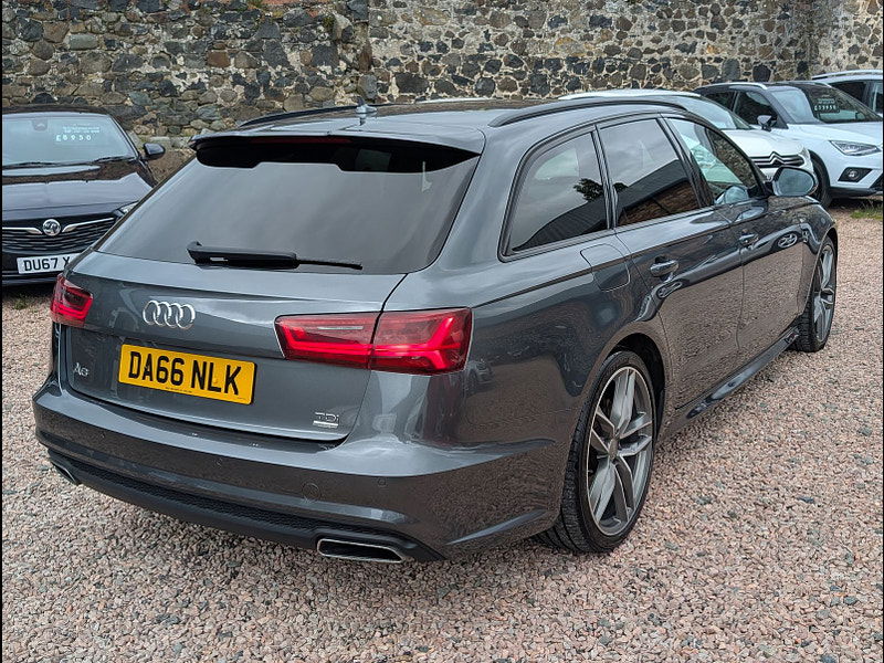 Audi A6 2.0L Black Edition TDI Ultra Semi-Auto Estate 5dr Diesel Semi Automatic Euro 6 (188 bhp) 5dr Automatic 2025