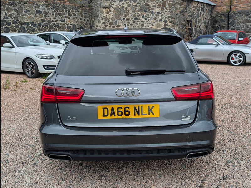 Audi A6 2.0L Black Edition TDI Ultra Semi-Auto Estate 5dr Diesel Semi Automatic Euro 6 (188 bhp) 5dr Automatic 2025