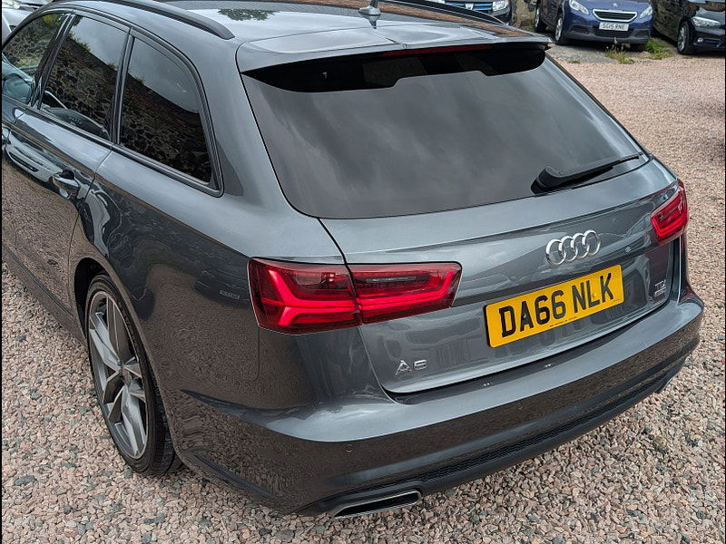 Audi A6 2.0L Black Edition TDI Ultra Semi-Auto Estate 5dr Diesel Semi Automatic Euro 6 (188 bhp) 5dr Automatic 2025