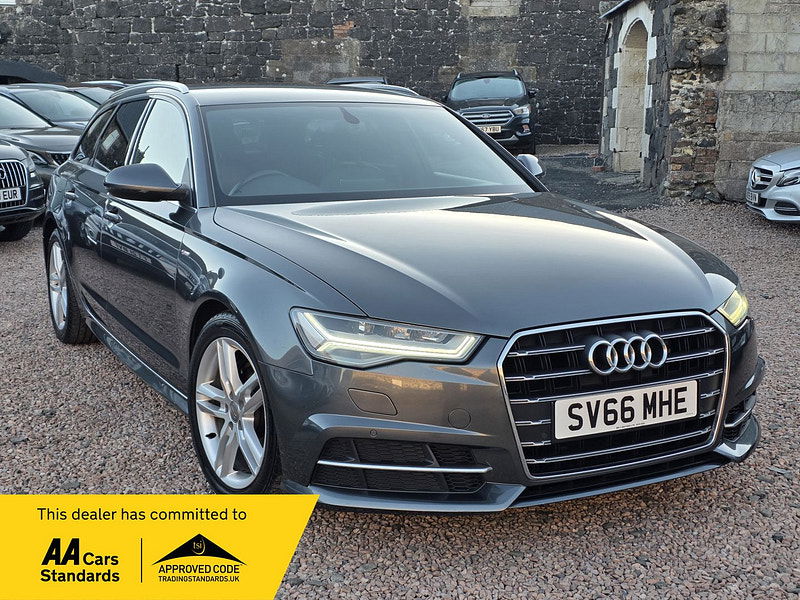 Audi A6 2.0L S Line TDI Ultra Semi-Auto Estate 5dr Diesel Semi Automatic Euro 6 (188 bhp) 5dr Automatic 2025
