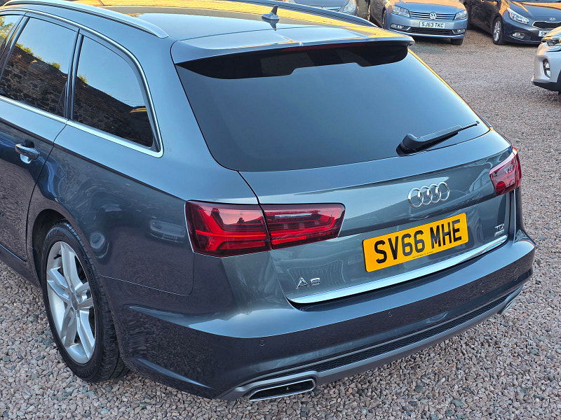 Audi A6 2.0L S Line TDI Ultra Semi-Auto Estate 5dr Diesel Semi Automatic Euro 6 (188 bhp) 5dr Automatic 2025