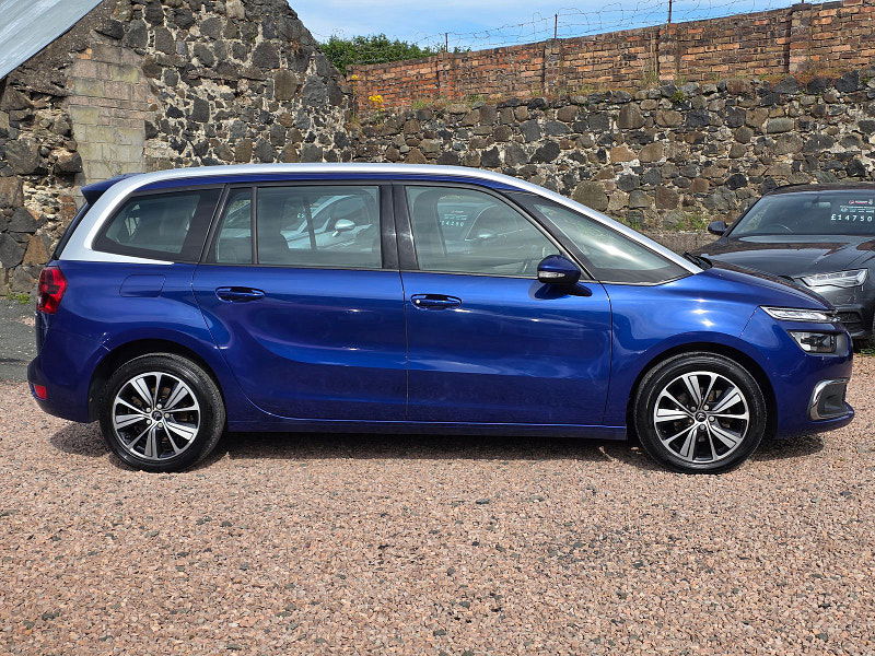 Citroen C4 Picasso 1.6L C4 Grand Picasso Feel Blue HDi S/S Auto MPV 5dr Diesel Automatic Euro 6 (118 bhp) 5dr Automatic 2025
