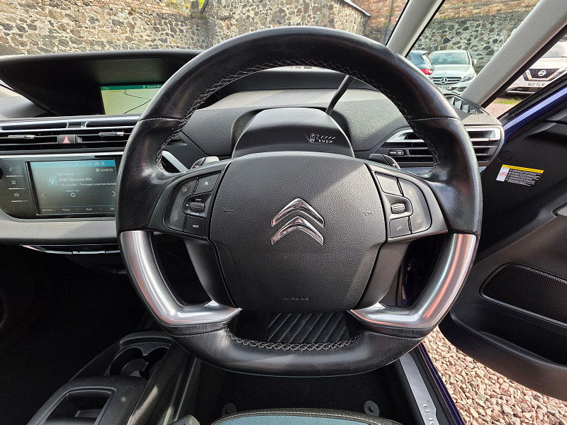 Citroen C4 Picasso 1.6L C4 Grand Picasso Feel Blue HDi S/S Auto MPV 5dr Diesel Automatic Euro 6 (118 bhp) 5dr Automatic 2025