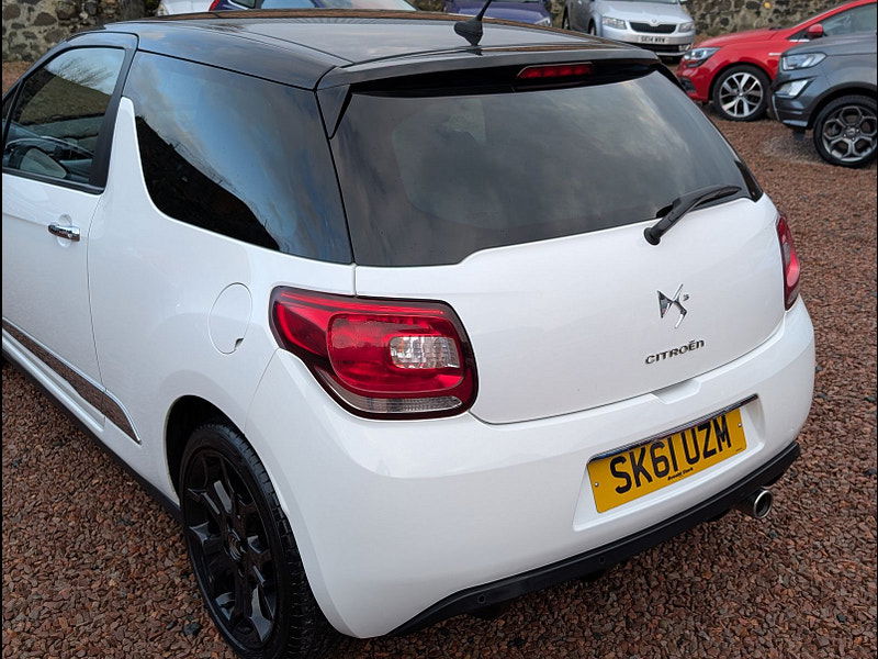 Citroen DS3 1.6L DSTYLE PLUS Hatchback 3dr Petrol Manual Euro 5 (120 bhp) 3dr Manual 2025