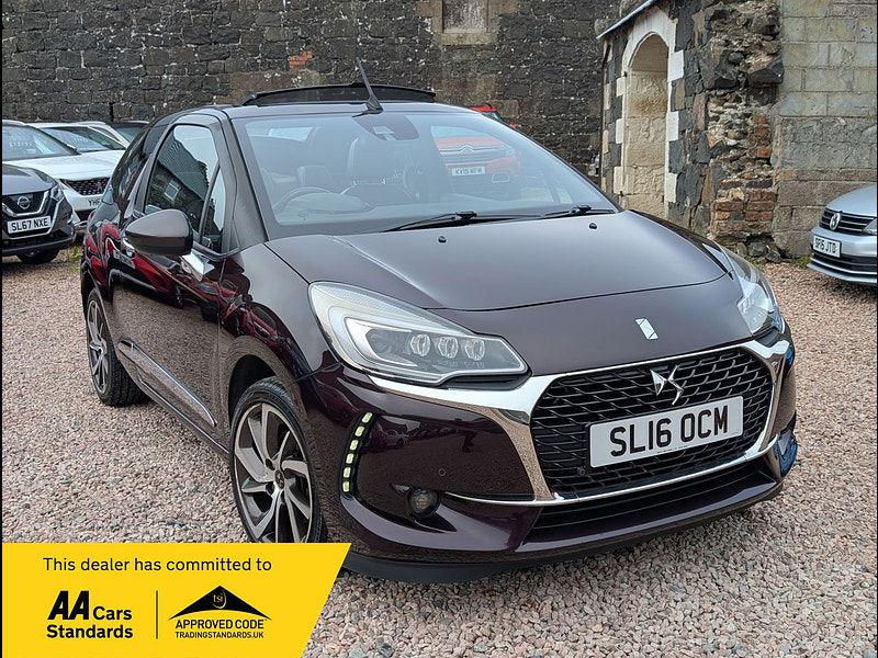 DS 3 1.6L DSPrestige THP S/S Convertible 2dr Petrol Manual Euro 6 (161 bhp) 2dr Manual 2025