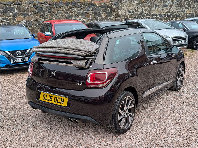 DS 3 1.6L DSPrestige THP S/S Convertible 2dr Petrol Manual Euro 6 (161 bhp) 2dr Manual 2025