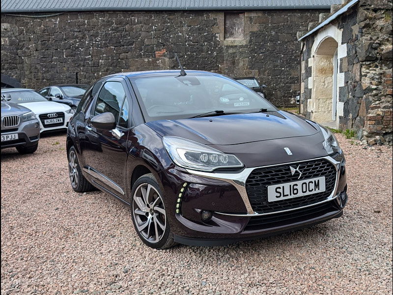 DS 3 1.6L THP PRESTIGE S/S Convertible 2dr Petrol Manual Euro 6 (161 bhp) 2dr Manual 2024