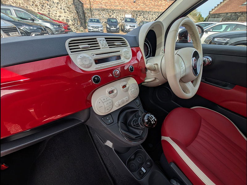 Fiat 500 1.2L Cult Hatchback 3dr Petrol Manual Euro 5 (69 bhp) 3dr Manual 2025