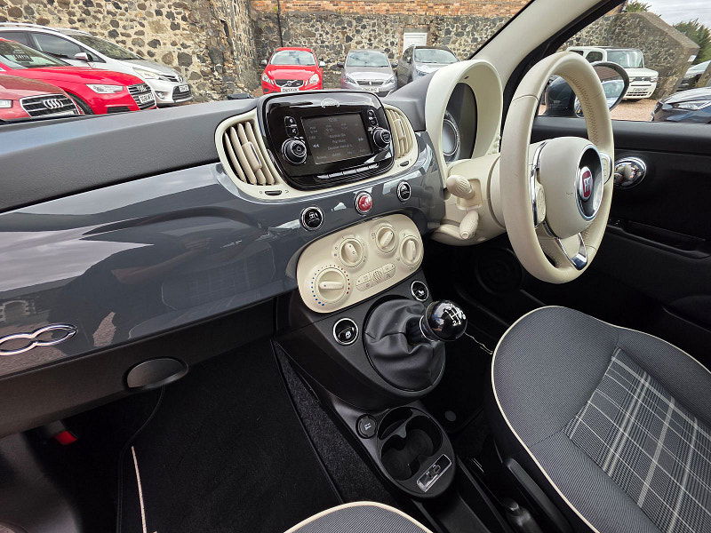 Fiat 500 1.2L Lounge Hatchback 3dr Petrol Manual Euro 6 (68 bhp) 3dr Manual 2025