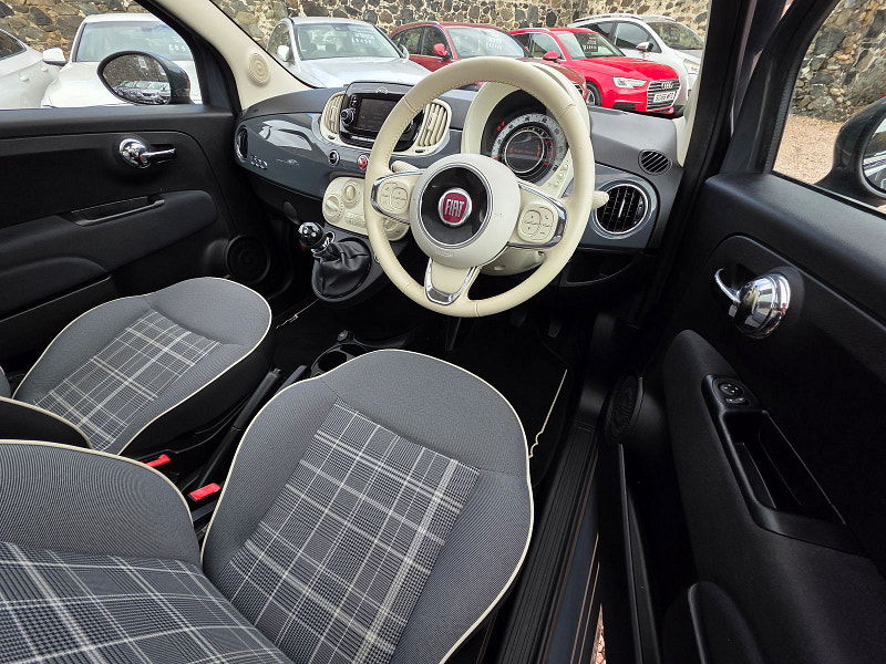 Fiat 500 1.2L Lounge Hatchback 3dr Petrol Manual Euro 6 (68 bhp) 3dr Manual 2025