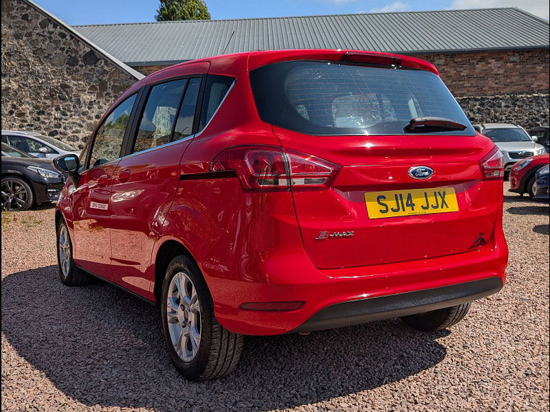 Ford B-Max 1.4L Zetec MPV 5dr Petrol Manual Euro 5 (89 bhp) 5dr Manual 2025