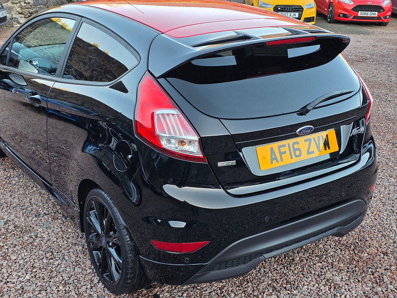 Ford Fiesta 1.0L Zetec S Black Edition Hatchback 3dr Petrol Manual Euro 6 (138 bhp) 3dr Manual 2025
