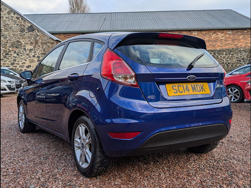 Ford Fiesta 1.2L ZETEC Hatchback 5dr Petrol Manual Euro 5 (81 bhp) 5dr Manual 2025