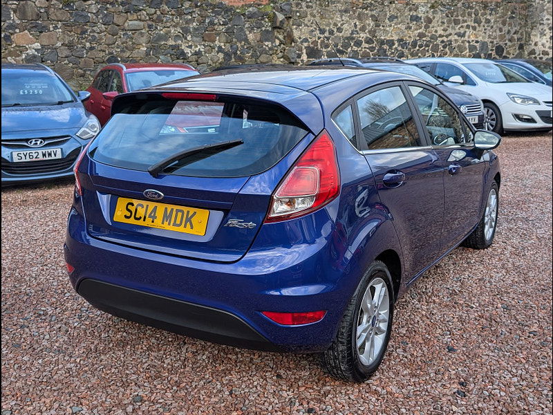 Ford Fiesta 1.2L ZETEC Hatchback 5dr Petrol Manual Euro 5 (81 bhp) 5dr Manual 2025