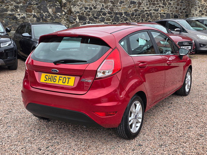 Ford Fiesta 1.2L Zetec Hatchback 5dr Petrol Manual Euro 6 (81 bhp) 5dr Manual 2025