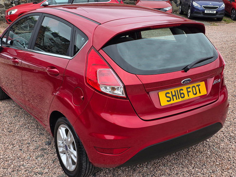 Ford Fiesta 1.2L Zetec Hatchback 5dr Petrol Manual Euro 6 (81 bhp) 5dr Manual 2025