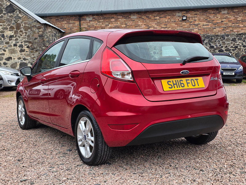 Ford Fiesta 1.2L Zetec Hatchback 5dr Petrol Manual Euro 6 (81 bhp) 5dr Manual 2025