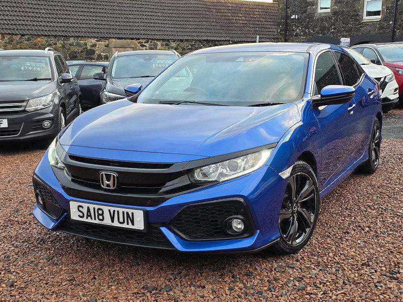 Honda Civic 1.6 i-DTEC SR Hatchback 5dr Diesel Manual Euro 6 (s/s) (120 ps) 5dr Manual 2025