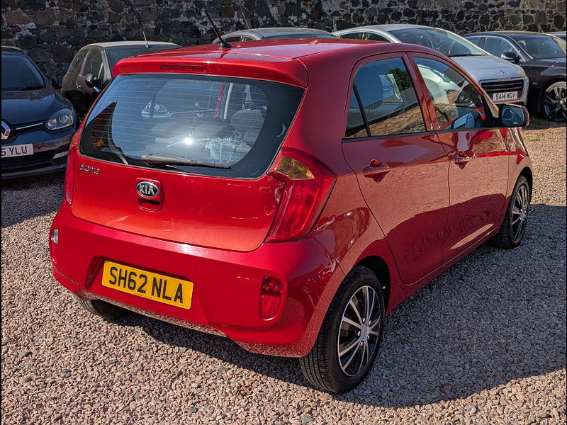 Kia Picanto 1.0L 1 Hatchback 5dr Petrol Manual Euro 5 (68 bhp) 5dr Manual 2025