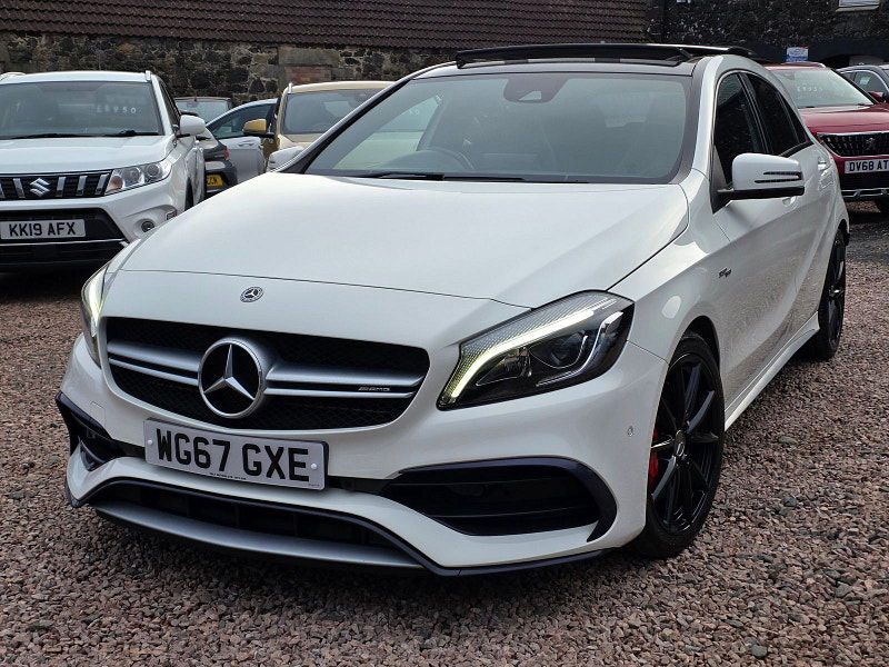 Mercedes-Benz A Class 2.0 A45 AMG (Premium) Hatchback 5dr Petrol SpdS DCT 4MATIC Euro 6 (s/s) (381 ps) 5dr Automatic 2026