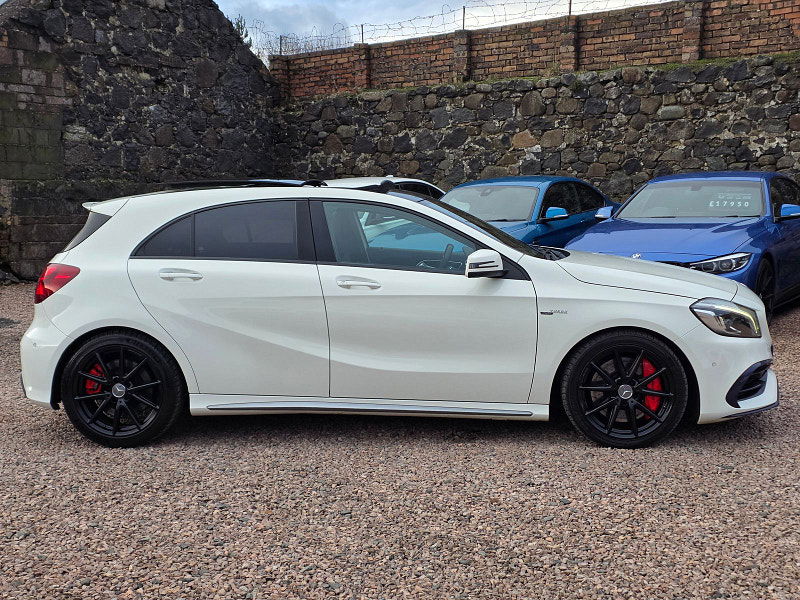 Mercedes-Benz A Class 2.0 A45 AMG (Premium) Hatchback 5dr Petrol SpdS DCT 4MATIC Euro 6 (s/s) (381 ps) 5dr Automatic 2026