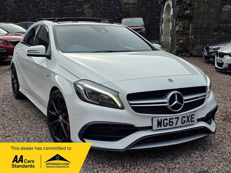 Mercedes-Benz A Class 2.0 A45 AMG (Premium) Hatchback 5dr Petrol SpdS DCT 4MATIC Euro 6 (s/s) (381 ps) 5dr Automatic 2026