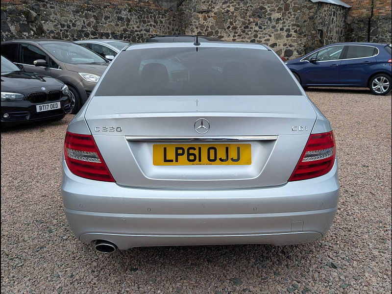 Mercedes-Benz C-Class 2.1L C220 SE CDi BlueEfficiency Auto Saloon 4dr Diesel Automatic Euro 5 (168 bhp) 4dr Automatic 2025