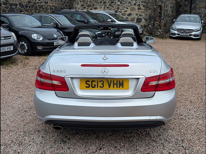 Mercedes-Benz E-Class 2.1L E220 Sport CDi BlueEfficiency Auto Convertible 2dr Diesel Automatic Euro 5 (170 bhp) 2dr Automatic 2025