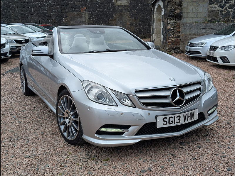 Mercedes-Benz E-Class 2.1L E220 Sport CDi BlueEfficiency Auto Convertible 2dr Diesel Automatic Euro 5 (170 bhp) 2dr Automatic 2025