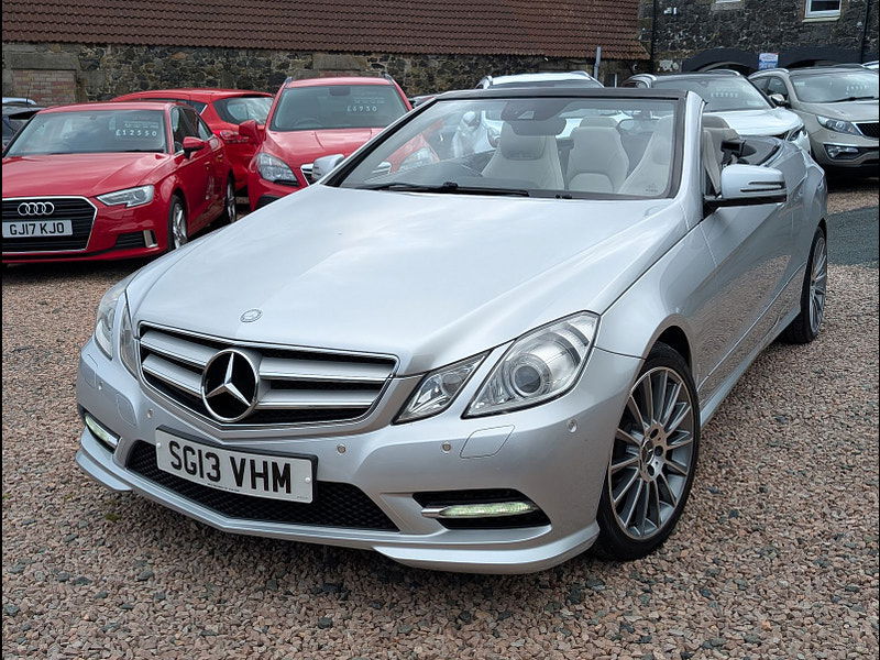 Mercedes-Benz E-Class 2.1L E220 Sport CDi BlueEfficiency Auto Convertible 2dr Diesel Automatic Euro 5 (170 bhp) 2dr Automatic 2025