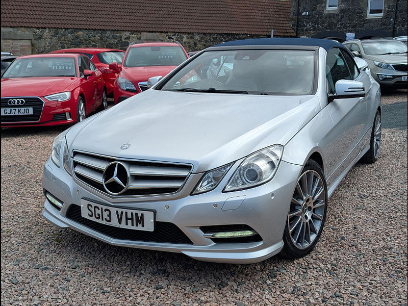 Mercedes-Benz E-Class 2.1L E220 Sport CDi BlueEfficiency Auto Convertible 2dr Diesel Automatic Euro 5 (170 bhp) 2dr Automatic 2025