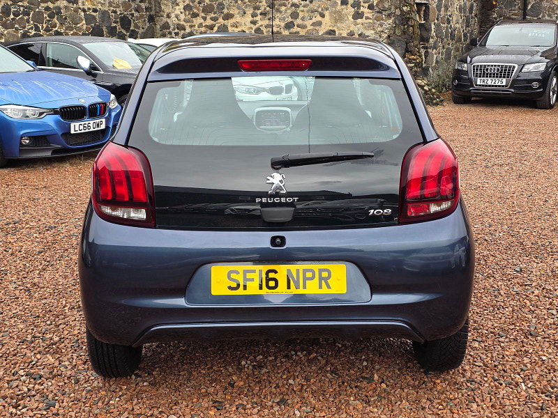 Peugeot 108 1.0L Active Hatchback 5dr Petrol Manual Euro 6 (68 bhp) 5dr Manual 2025