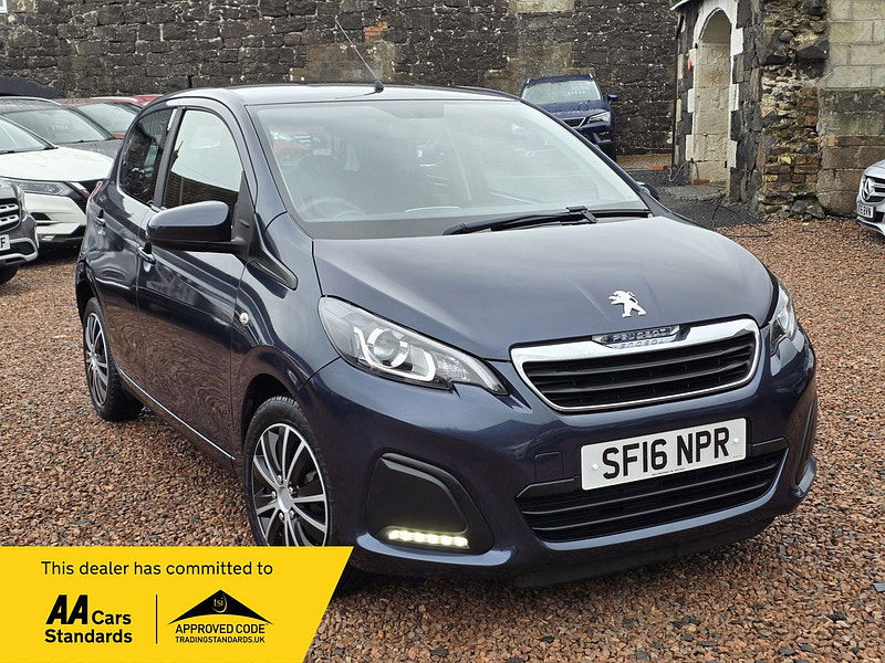 Peugeot 108 1.0L Active Hatchback 5dr Petrol Manual Euro 6 (68 bhp) 5dr Manual 2025