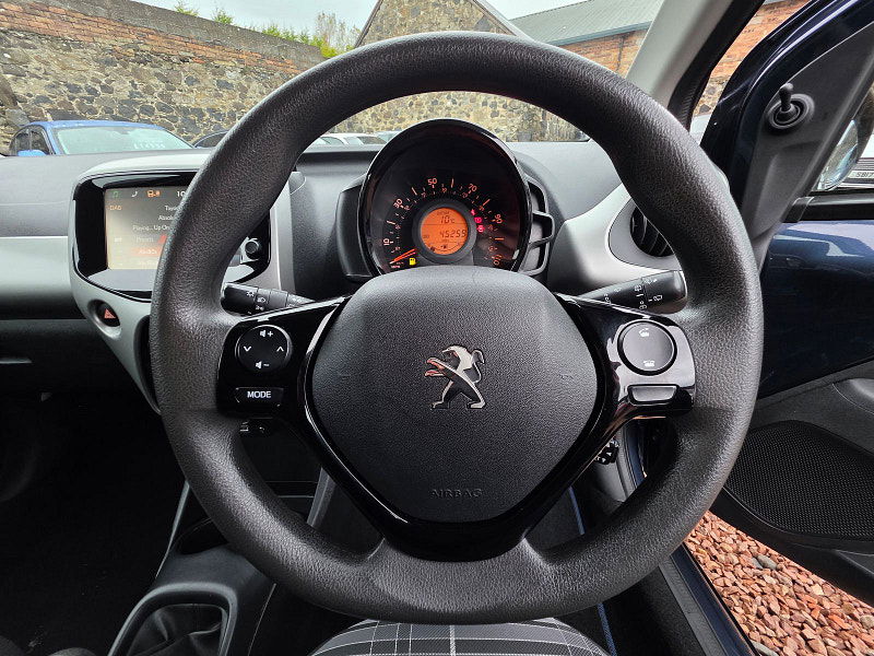 Peugeot 108 1.0L Active Hatchback 5dr Petrol Manual Euro 6 (68 bhp) 5dr Manual 2025