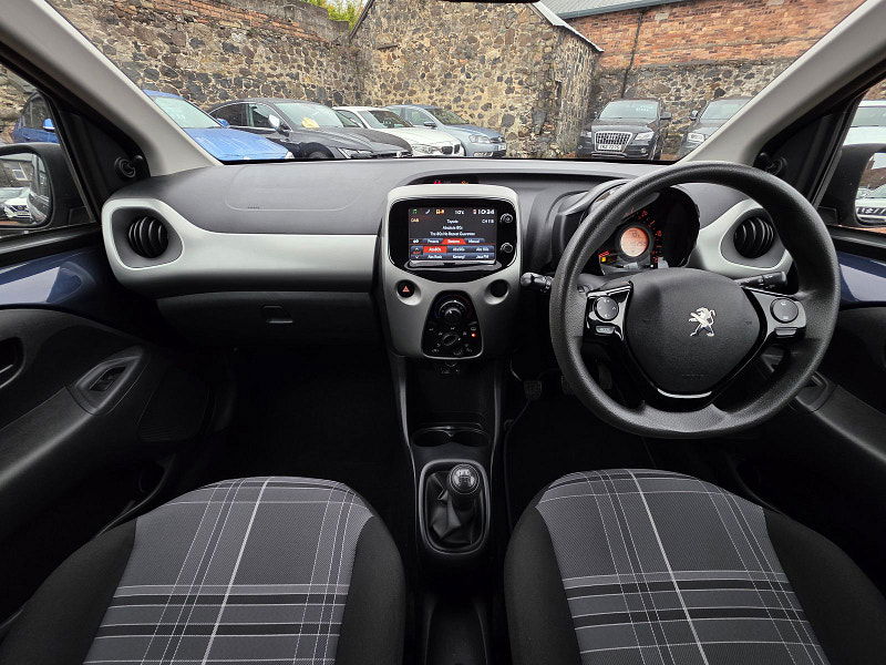 Peugeot 108 1.0L Active Hatchback 5dr Petrol Manual Euro 6 (68 bhp) 5dr Manual 2025