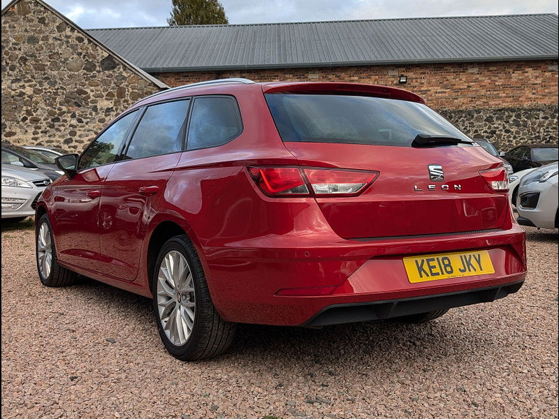 Seat Leon 1.6L TDI SE DYNAMIC TECHNOLOGY DSG Estate 5dr Diesel Semi Automatic Euro 6 (114 bhp) 5dr Automatic 2024