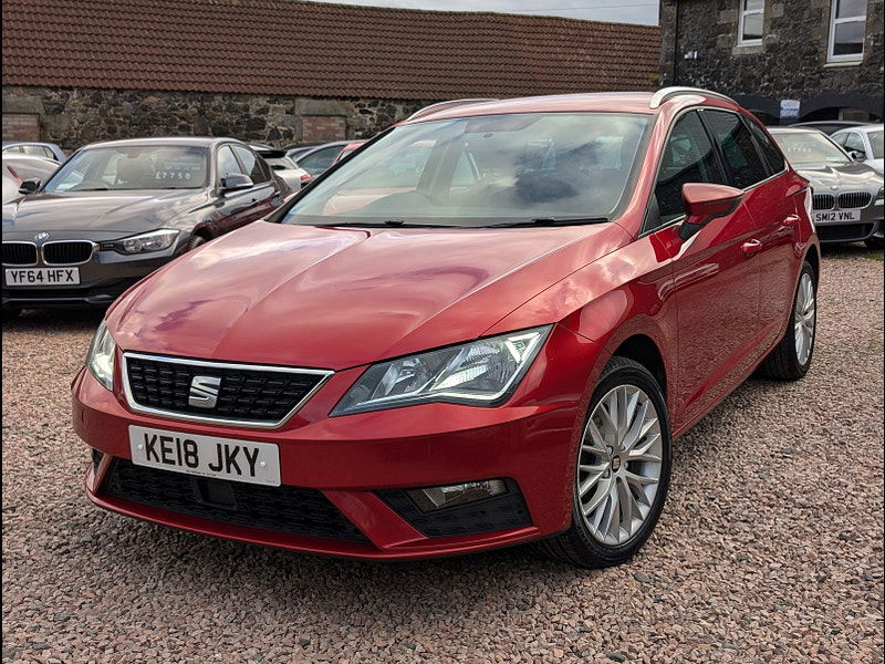 Seat Leon 1.6L TDI SE DYNAMIC TECHNOLOGY DSG Estate 5dr Diesel Semi Automatic Euro 6 (114 bhp) 5dr Automatic 2024