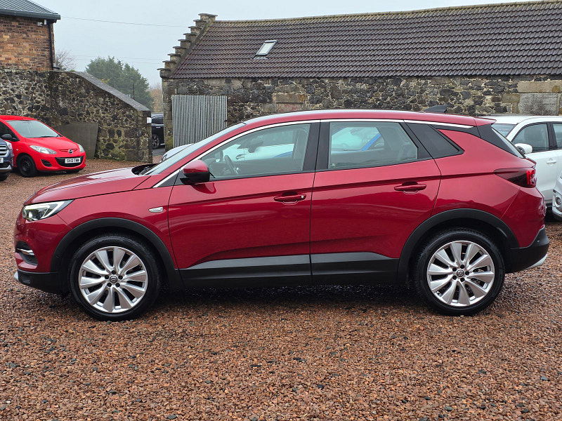 Vauxhall Grandland X 1.2L Elite Nav T Auto SUV 5dr Petrol Automatic Euro 6 (128 bhp) 5dr Automatic 2025