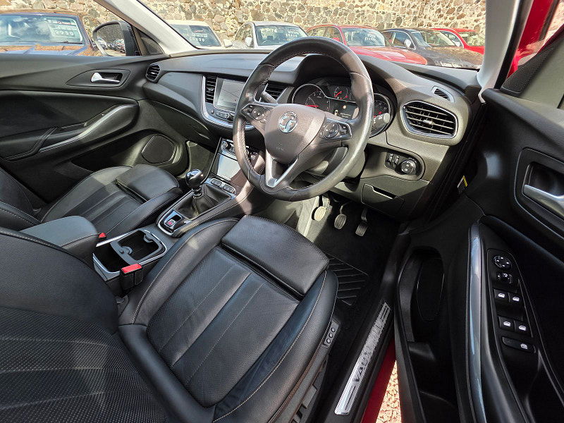 Vauxhall Grandland X 1.2L Elite Nav T S/S SUV 5dr Petrol Manual Euro 6 (128 bhp) 5dr Manual 2025