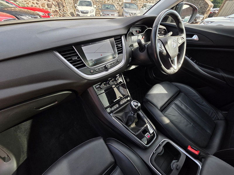 Vauxhall Grandland X 1.2L Elite Nav T S/S SUV 5dr Petrol Manual Euro 6 (128 bhp) 5dr Manual 2025